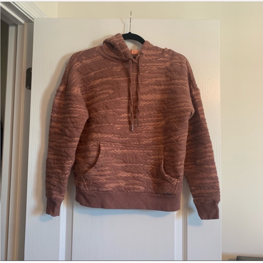 PrAna Carin Hoodie in color flannel size XS